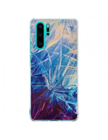 Coque Huawei P30 Pro Fleurs Violettes françaises - Ebi Emporium