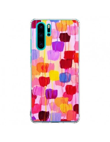 Coque Huawei P30 Pro Pois Roses Dottie - Ebi Emporium