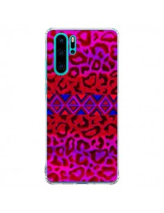 Coque Huawei P30 Pro Tribal Leopard Rouge - Ebi Emporium