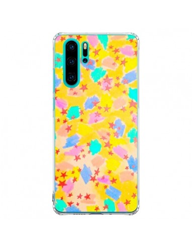 Coque Huawei P30 Pro Stars Etoiles Jaunes - Ebi Emporium