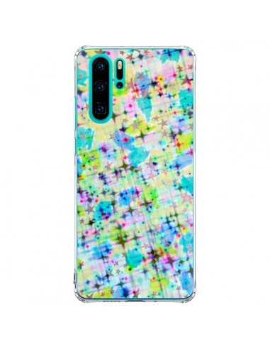 Coque Huawei P30 Pro Stars Etoiles Bleues - Ebi Emporium