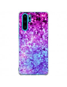 Coque Huawei P30 Pro Radiant Orchid Galaxy Paillettes -...