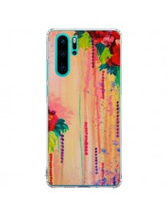 Coque Huawei P30 Pro Strawberry Confetti Flowers - Ebi...