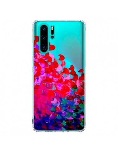 Coque Huawei P30 Pro Creation in Color Pink Rose Transparente - Ebi Emporium