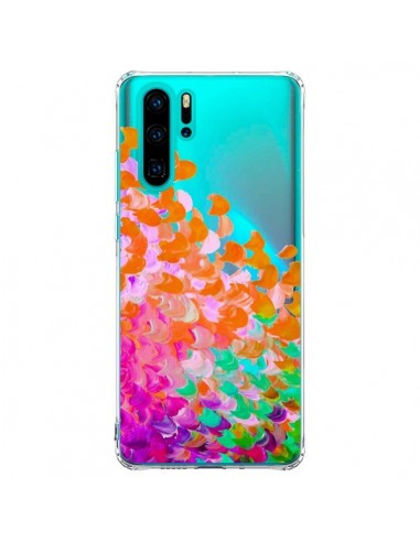 Coque Huawei P30 Pro Creation in Color Orange Transparente - Ebi Emporium