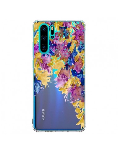 Coque Huawei P30 Pro Cascade Florale Transparente - Ebi Emporium