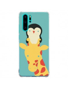 Coque Huawei P30 Pro Girafe Pingouin Meilleure Vue Better...