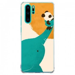 Coque Huawei P30 Pro Elephant Help Panda - Jay Fleck