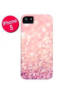 Coque Paillettes Blush pour iPhone 5 et 5S - Lisa Argyropoulos