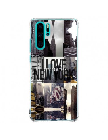 Coque Huawei P30 Pro I love New Yorck City noir - Javier Martinez