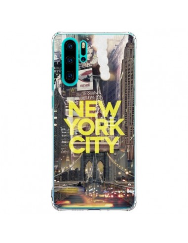 Coque Huawei P30 Pro New York City Jaune - Javier Martinez