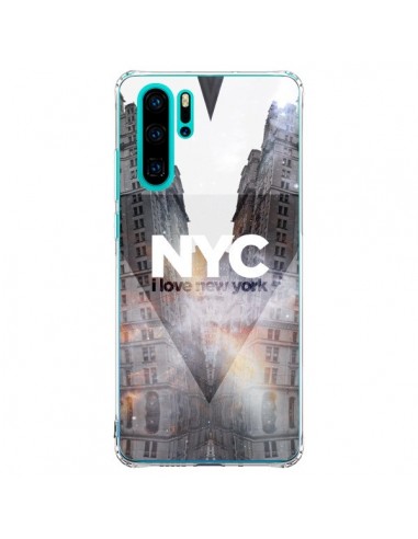 Coque Huawei P30 Pro I Love New York City Orange - Javier Martinez