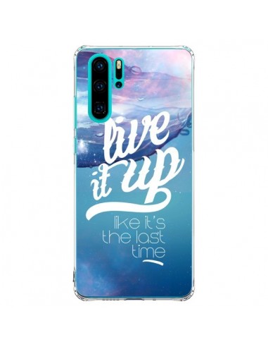 Coque Huawei P30 Pro Last Time Bleu - Javier Martinez