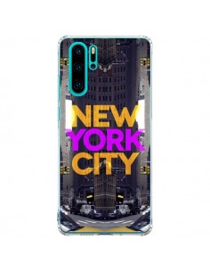 Coque Huawei P30 Pro New York City Orange Violet - Javier...
