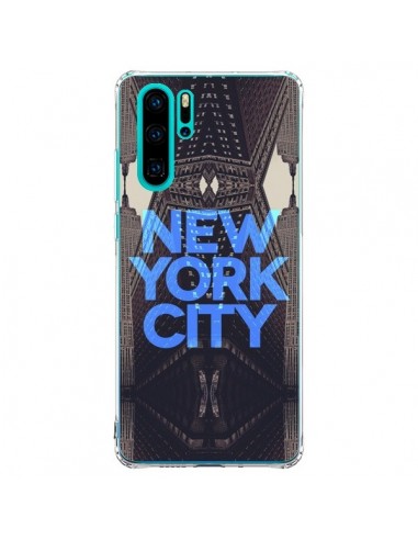 Coque Huawei P30 Pro New York City Bleu - Javier Martinez