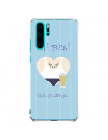 Coque Huawei P30 Pro Homme Man Fuck Love Coeur Amour - Julien Martinez