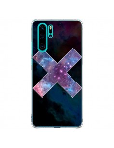 Coque Huawei P30 Pro Nebula Cross Croix Galaxie -...