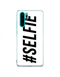 Coque Huawei P30 Pro Hashtag Selfie Blanc Horizontal -...
