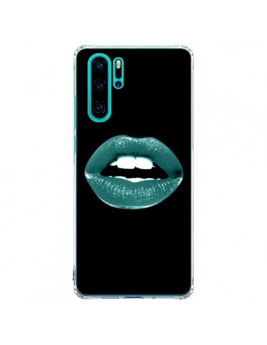 Coque Huawei P30 Pro Lèvres Bleues - Jonathan Perez