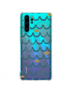 Coque Huawei P30 Pro Poisson Fish Water Transparente -...