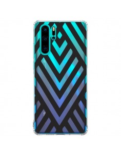 Coque Huawei P30 Pro Geometric Azteque Noir Transparente...