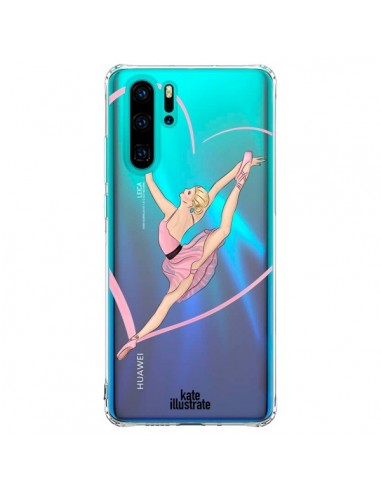 Coque Huawei P30 Pro Ballerina Jump In The Air Ballerine Danseuse Transparente - kateillustrate