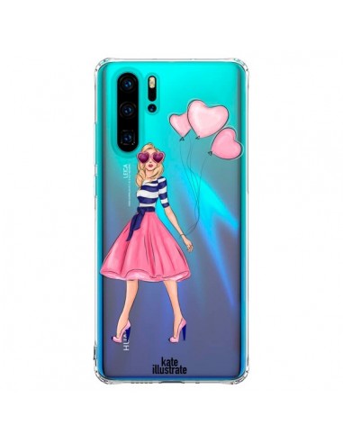 Coque Huawei P30 Pro Legally Blonde Love Transparente - kateillustrate