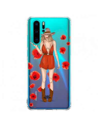 Coque Huawei P30 Pro Young Wild and Free Coachella Transparente - kateillustrate