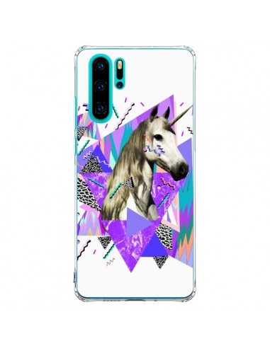 Coque Huawei P30 Pro Licorne Unicorn Azteque - Kris Tate