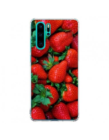 Coque Huawei P30 Pro Fraise Strawberry Fruit - Laetitia