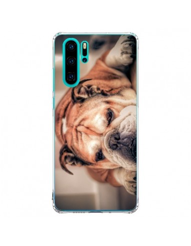 Coque Huawei P30 Pro Chien Bulldog Dog - Laetitia