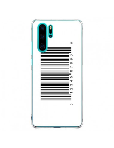 Coque Huawei P30 Pro Code Barres Noir - Laetitia