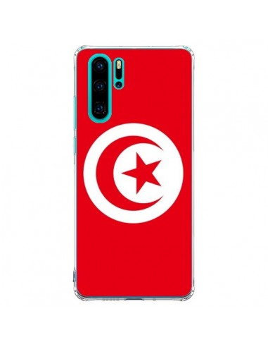Coque Huawei P30 Pro Drapeau Tunisie Tunisien - Laetitia