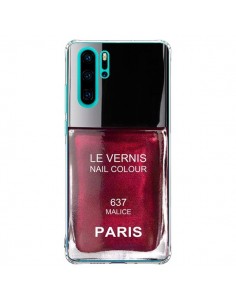 Coque Huawei P30 Pro Vernis Paris Malice Violet - Laetitia