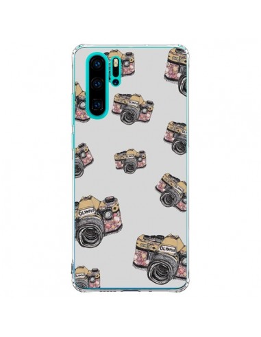 Coque Huawei P30 Pro Appareil photo vintage Rose - Laetitia