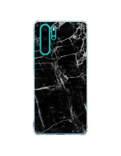 Coque Huawei P30 Pro Marbre Marble Noir Black - Laetitia