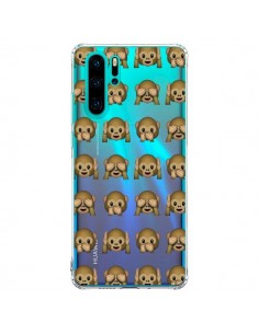 Coque Huawei P30 Pro Singe Monkey Emoticone Emoji...