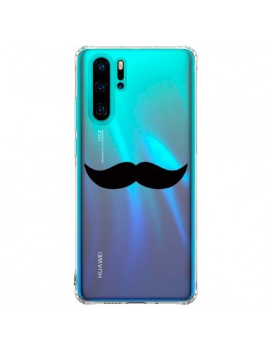 Coque Huawei P30 Pro Moustache Movember Transparente - Laetitia