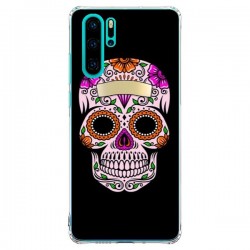 Coque Huawei P30 Pro Tête de Mort Mexicaine Multicolore -...