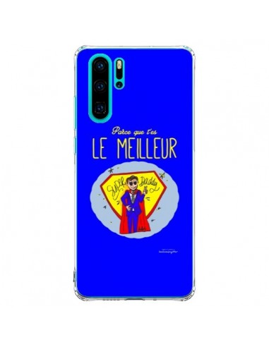 Coque Huawei P30 Pro Le meilleur Papa Fête des Pères - Leellouebrigitte