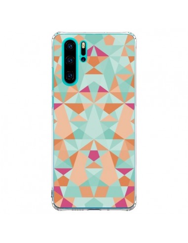 Coque Huawei P30 Pro Azteque Vert - Leandro Pita