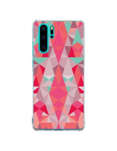 Coque Huawei P30 Pro Azteque Rouge - Leandro Pita