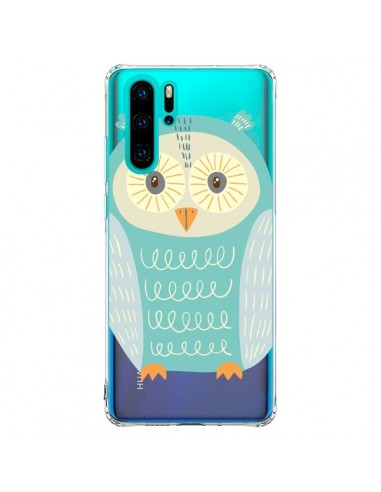 Coque Huawei P30 Pro Hibou Owl Transparente - Petit Griffin