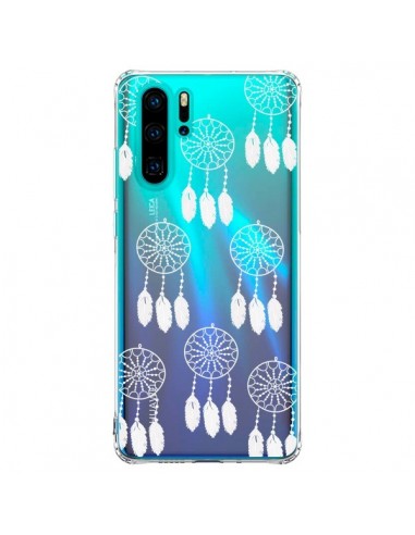 Coque Huawei P30 Pro Attrape Rêves Blanc Dreamcatcher Mini Transparente - Petit Griffin