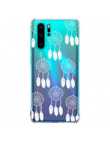 Coque Huawei P30 Pro Attrape Rêves Blanc Dreamcatcher Mini Transparente - Petit Griffin