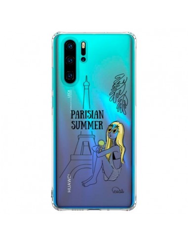 Coque Huawei P30 Pro Parisian Summer Ete Parisien Transparente - Lolo Santo