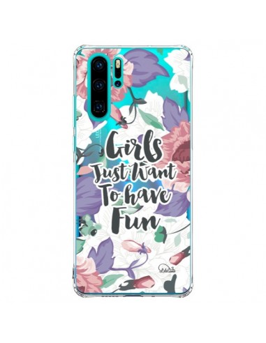 Coque Huawei P30 Pro Girls Fun Transparente - Lolo Santo