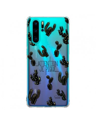 Coque Huawei P30 Pro Cactus Je Pique Transparente - Lolo Santo