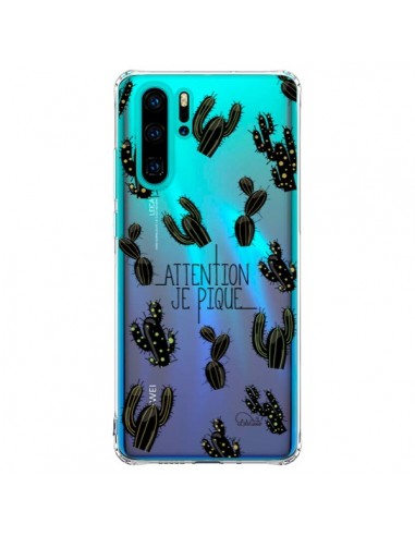 Coque Huawei P30 Pro Cactus Je Pique Transparente - Lolo Santo