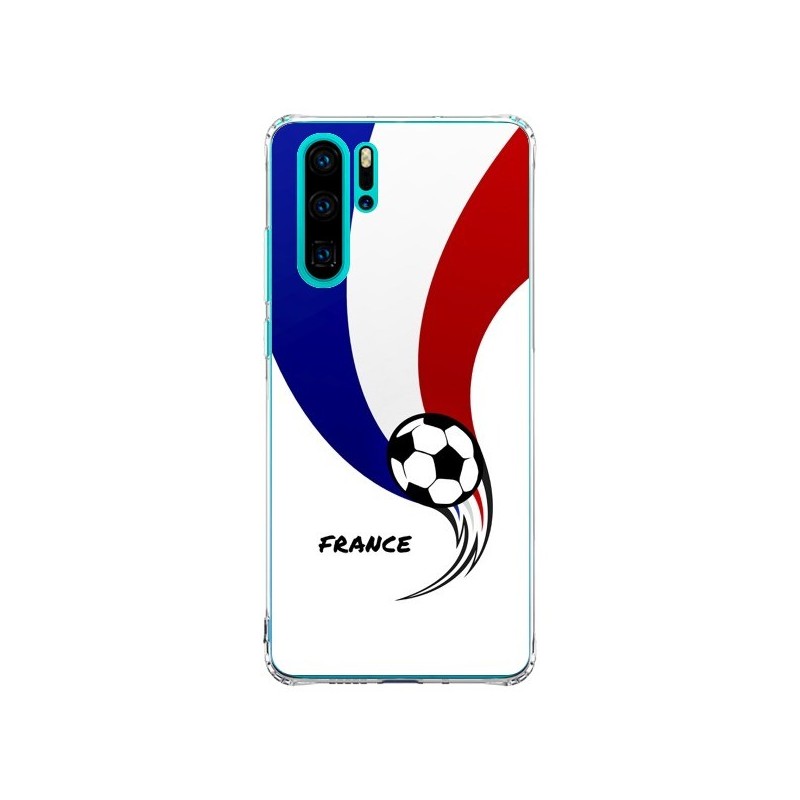 Coque Huawei P30 Pro Equipe France Ballon Football - Madotta